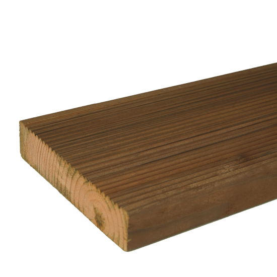 Террасная доска импрегнированная 28x140x3000 мм вельвет 0.42 м²