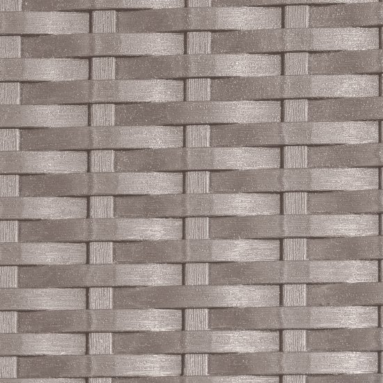 Шезлонг без подушки Rattan 187x44 см пластик серый