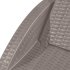 Шезлонг без подушки Rattan 187x44 см пластик серый