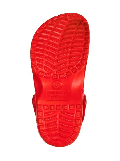 Сабо унисекс DILWIS размер 34 цвет красный