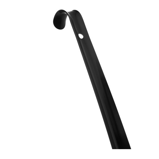 Ложка для обуви 45 см сталь цвет черный