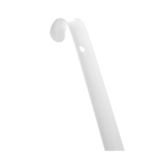 Ложка для обуви 45 см сталь цвет белый