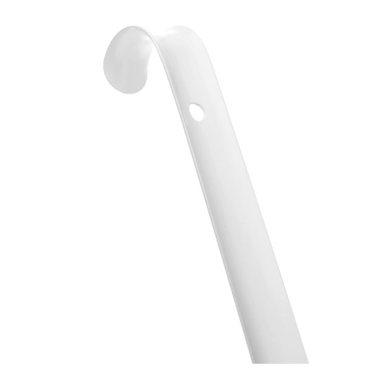 Ложка для обуви 70 см сталь цвет белый