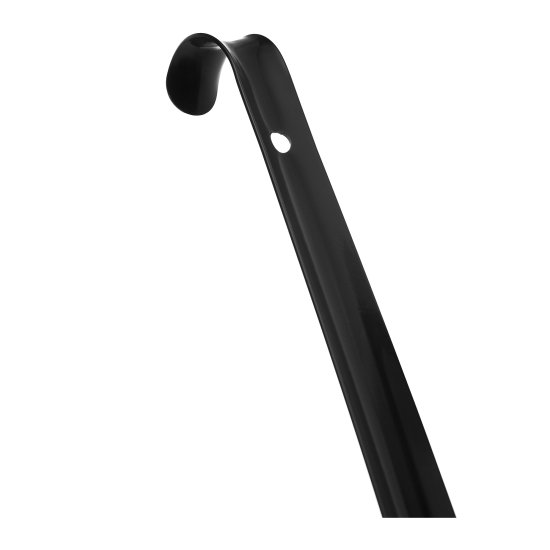 Ложка для обуви 70 см сталь цвет черный