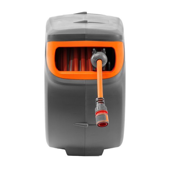 Катушка с поливочным шлангом 40 м Daewoo автоматическая пластиковая с набором коннекторов (DWR 3040)