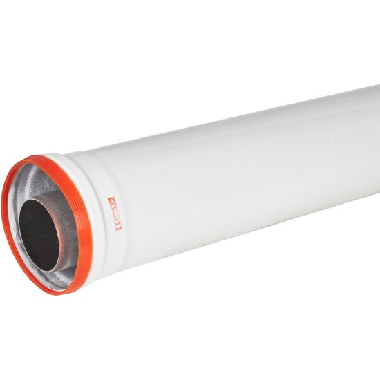 Труба коаксиальная Rommer d60/100х1000 мм комплект