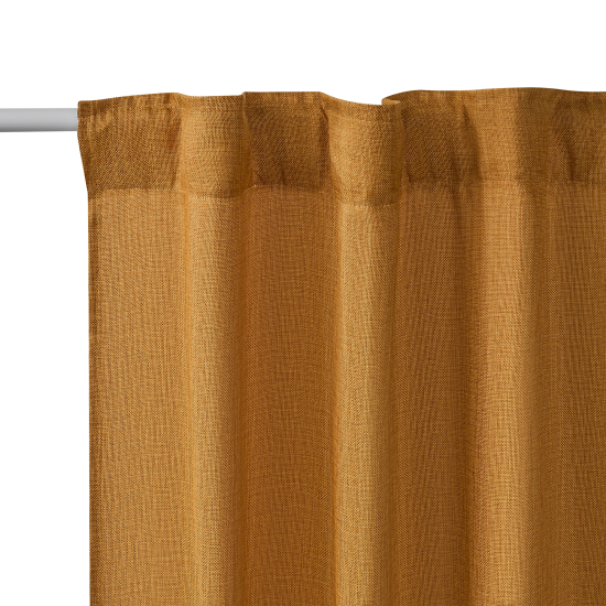 Штора на ленте со скрытыми петлями KREAFORTA Looks 200x260 см желтый