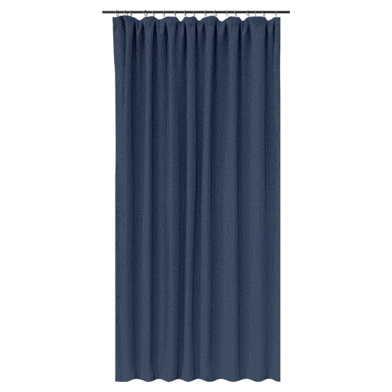 Штора на ленте со скрытыми петлями KREAFORTA Looks 200x260 см темно-синий