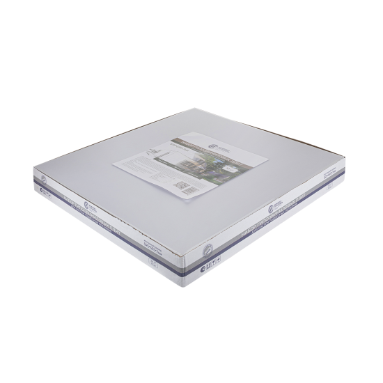 Набор гипсовиниловых потолочных плит Инженер-Строитель 7 мм 600x600 мм цвет белый 10 шт. (3.6 м²)