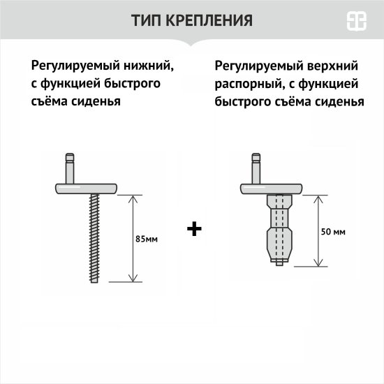 Сиденье для унитаза Sonna SO с микролифтом цвет белый