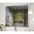 Зеркало с подсветкой прямоугольное 120х100 см бесконтактный сенсор Vigo Touch Luxe (291)