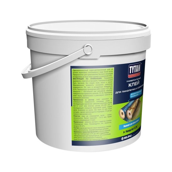 Клей акриловый для линолеума и ковролина Tytan Professional 4 кг