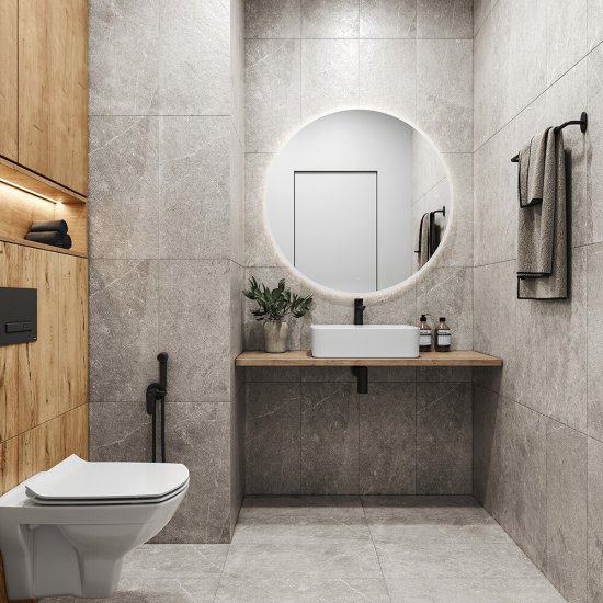 Керамогранит Cersanit City Line коричневый рельеф 598х297х7,5 мм (10 шт.=1,776 кв.м)