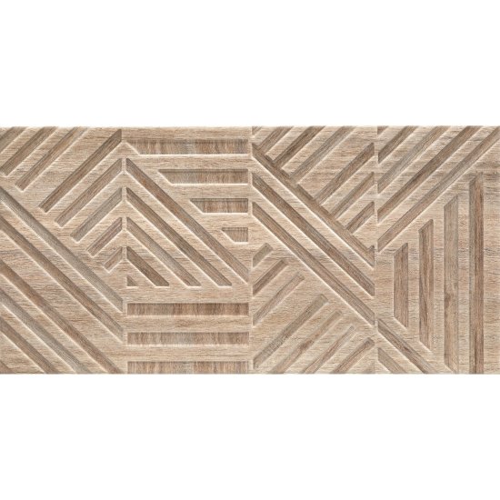 Плитка облицовочная Cersanit Frosty коричневый рельеф 598х298х8,5 мм (8 шт.=1,425 кв.м)