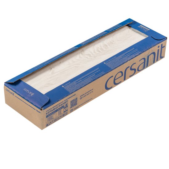 Керамогранит Cersanit Starwood белый рельеф 598х185х7,5 мм (11 шт.=1,216 кв.м)