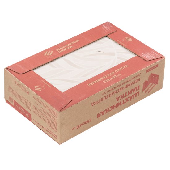 Плитка облицовочная Шахтинская плитка Милки бежевый низ 03 400х250х8 мм (14 шт.=1,4 кв.м)