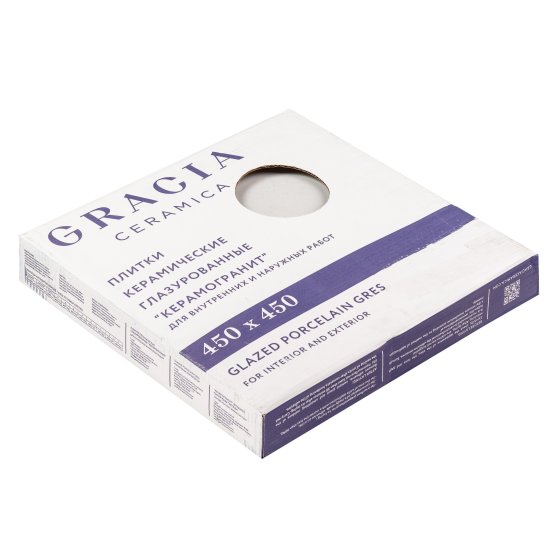 Керамогранит Gracia Ceramica Poker серый 450х450х8 мм (8 шт.=1,62 кв.м)
