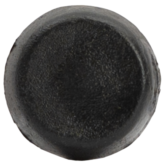 Подпятник на гвозде Tech-Krep круглый 20x14 мм пластик цвет черный 4 шт.