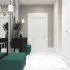 Глазурованный керамогранит Kreaforta Dina 42x42 см 1.587 м² сатинированный цвет белый