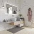 Глазурованный керамогранит Kreaforta Dina 42x42 см 1.587 м² сатинированный цвет белый