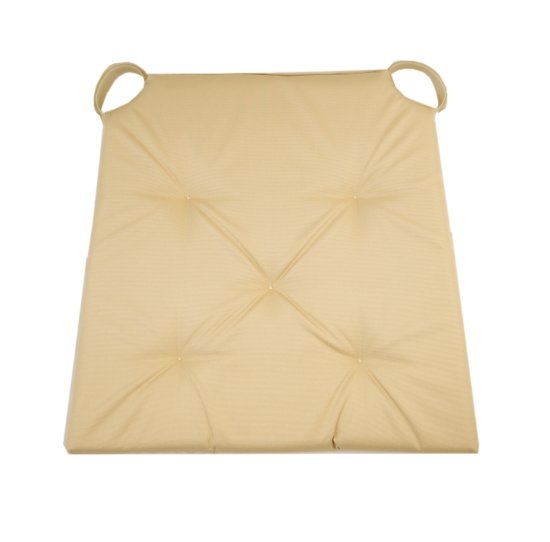 Подушка для стула Linen Way 40/35x40 см цвет бежевый