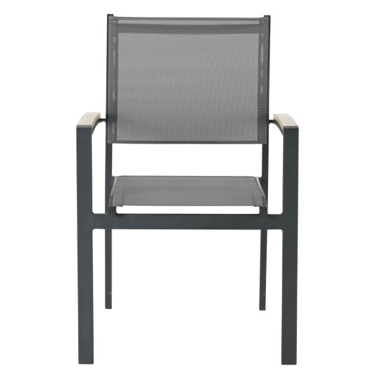 Кресло BEGINIA Beshtau Dark алюминий/ДПК