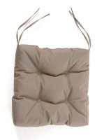 Подушка для кресла Дачные посиделки 40x40 см бежевая