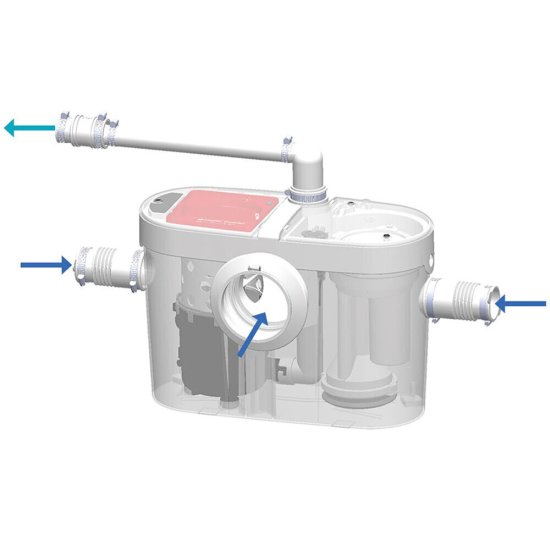 Насосная канализационная установка SFA Saniaccess 2 80 л/мин (SANIACCESS MINI 2)