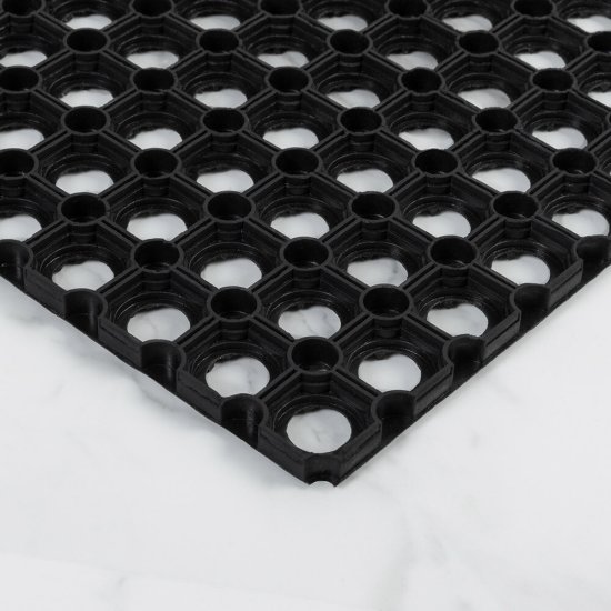 Коврик придверный резиновый Руберг 40х60 см черный