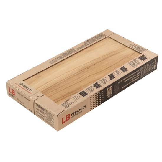 Керамогранит LB Ceramics Янссон бежево-коричневый 603х300х8,5 мм (8 шт.=1,44 кв.м)