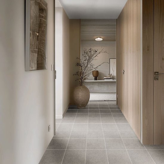 Клинкерная плитка Керамин Остин светло-серый 298х298х7 мм (17 шт.=1,51 кв.м)