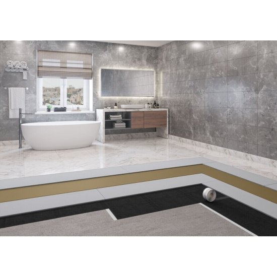 Мембрана звукоизоляционная SoundGuard Membrane S 2х1200х2500 мм 3 кв.м самоклеящаяся