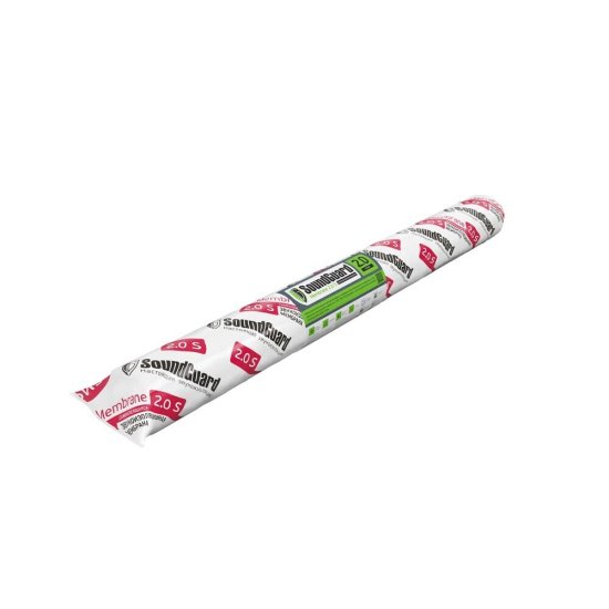 Мембрана звукоизоляционная SoundGuard Membrane S 2х1200х2500 мм 3 кв.м самоклеящаяся