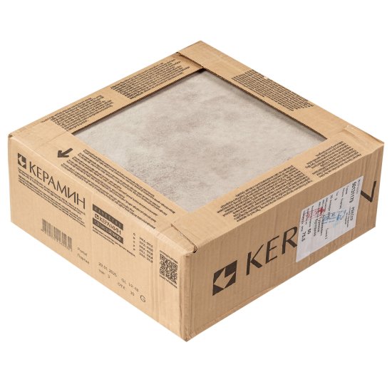 Клинкерная плитка Керамин Портал серо-бежевый 298х298х7 мм (17 шт.=1,51 кв.м)