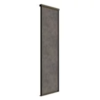 Дверь-купе 883x2252 мм бетон чикаго светлый/черный Elegant