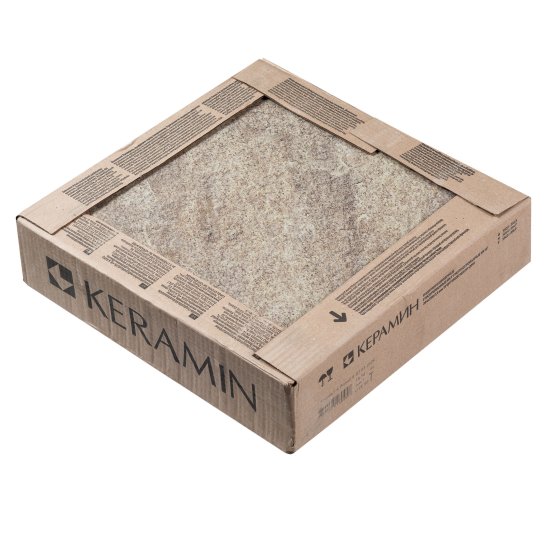 Клинкерная плитка Керамин Базальт коричневый 394х394х7 мм (13 шт.=2,02 кв.м)