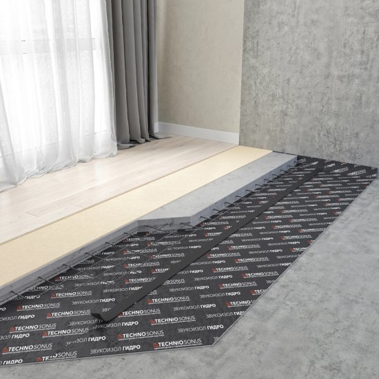 Лента вибродемпфирующая Techno Sonus Звукоизол Эксперт самоклеящаяся 50х2 мм 5 м