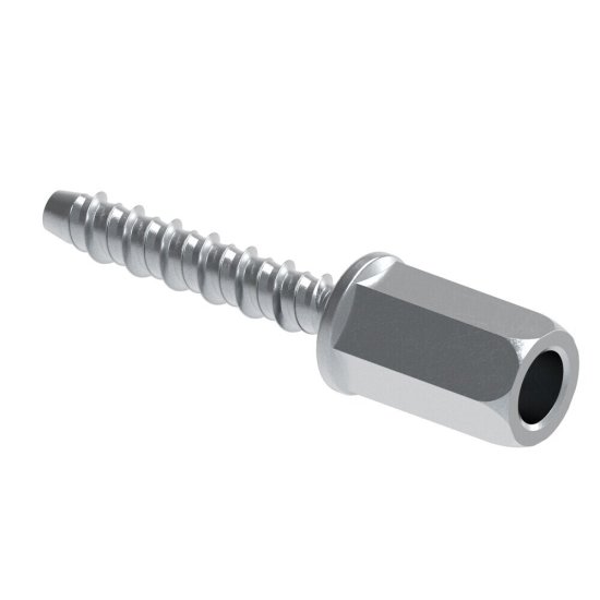 Анкер-шуруп Walraven 6х55 мм с головкой М8/М10 оцинкованный (62433305)