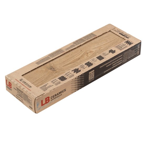 Керамогранит LB Ceramics Джордано рустик медовый 603х199х8,5 мм (8 шт.=0,96 кв.м)