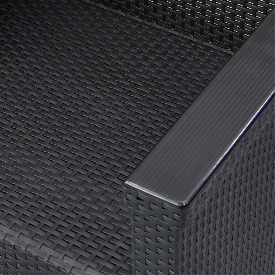 Набор садовой мебели BEGINIA Basegi пластик темно-серый стол 1 шт диван 1 шт кресло 2 шт подушки 4 шт