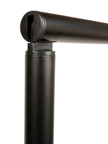 Стойка-ерш для унитаза айви пластик/металл черный