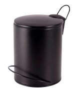 Бак для мусора блэк 5 литров черный металл