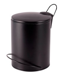 Бак для мусора блэк 5 литров черный металл