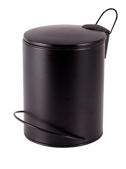 Бак для мусора блэк 5 литров черный металл