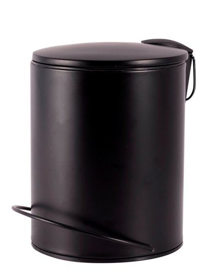 Бак для мусора блэк 5 литров черный металл