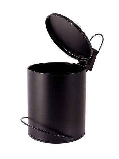 Бак для мусора блэк 5 литров черный металл