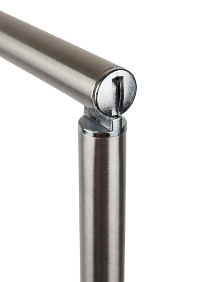 Стойка-ерш для унитаза айви пластик/металл белый