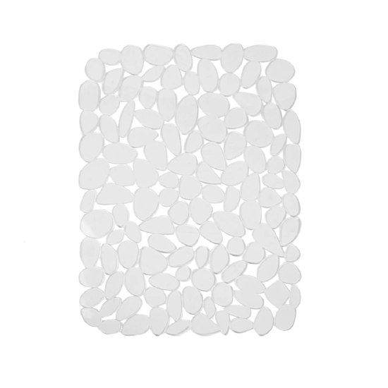 Коврик для мойки 30x40 см ПВХ цвет прозрачный