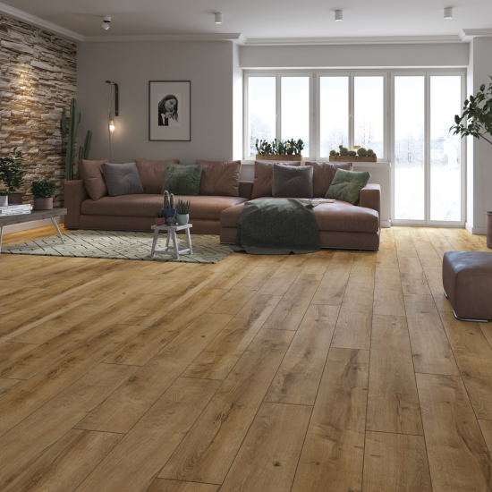 Ламинат Forza Дуб Баккаро 33 класс толщина 10 мм 1.973 м²