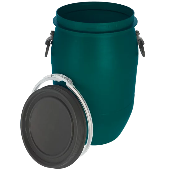 Бочка BEGINIA 65 л пластик цвет зеленый